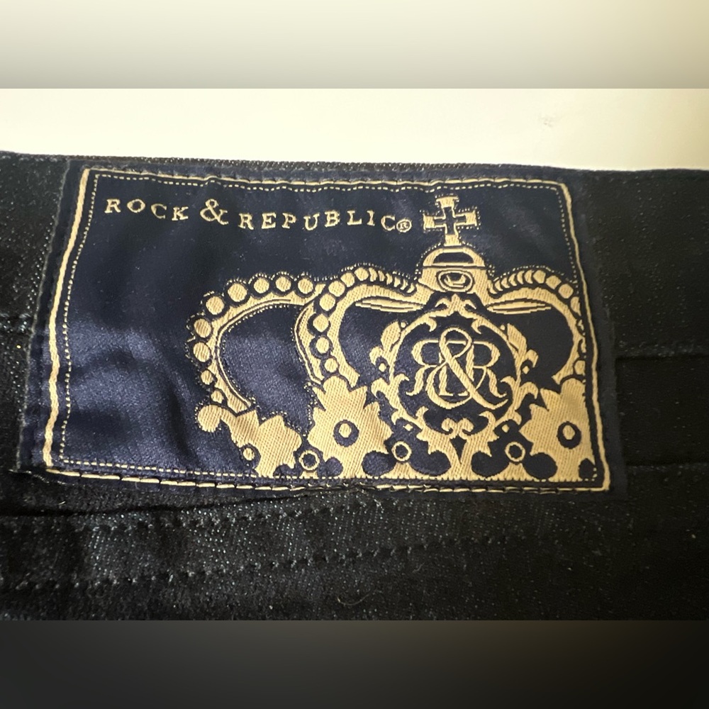 Rock & Republic Berlin Crown jeans Bronze - Picture 9 of 12